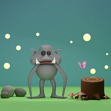 Il mio progetto del corso: Creazione di personaggi 3D con Blender . 3D, Character Design, 3D Modeling, 3D Character Design, and 3D Design project by Martina Vitale - 04.13.2022