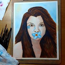 My project for course: Expressive Watercolor Portraits. Un proyecto de Ilustración tradicional, Bellas Artes, Pintura, Pintura a la acuarela y Dibujo de Retrato de Melanie Teegarden - 31.03.2022