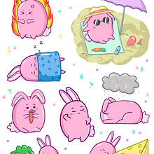 Meu projeto do curso: Ilustração kawaii: crie personagens adoráveis. Traditional illustration, Character Design, and Manga project by Gabriela Campos - 06.14.2022