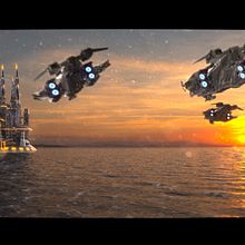 SpaceShip CG. Un progetto di 3D, Animazione 3D, Modellazione 3D, Character design 3D e Progettazione 3D di Jr Flores Carrillo - 30.10.2021