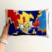 Mi Proyecto del curso: Bordado XL con aguja mágica. Embroider, Decoration, Punch Needle, and Textile Design project by hagawa - 04.06.2022