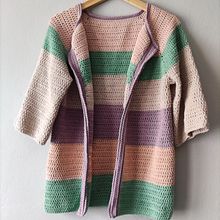 Mi Proyecto del curso:  Top-down: prendas a crochet de una sola pieza. Fashion Design, Fiber Arts, DIY, Crochet, and Textile Design project by Sei - 04.06.2022