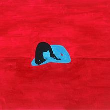 En rojo y azul. Fine Arts, and Traditional illustration project by Paula Corina Moscuzza - 04.06.2022