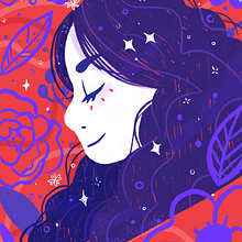 Ilustração com paleta reduzida. Projekt z dziedziny Trad, c, jna ilustracja,  R i sunek użytkownika Clara Azevedo - 06.04.2022