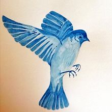 My project for course: Experimental Watercolor Techniques for Beginners. Projekt z dziedziny Trad, c, jna ilustracja,  Sztuki piękne, Malowanie akwarelą, Ilustracja naturalist i czna użytkownika jules_wiltshire - 31.03.2022