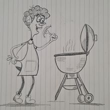 Mon projet du cours : Introduction à la création de personnages dans le style des cartoons Ein Projekt aus dem Bereich Traditionelle Illustration, Design von Figuren und Zeichnung von Sandy - 06.04.2022