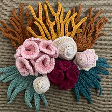 Mi Proyecto del curso: Técnicas de crochet para tejer la vida marina. Projekt z dziedziny Projektowanie dodatków, Craft,  Tkactwo, Sz, dełkowanie, Wzornictwo tekst i liów użytkownika Catalina Iglesias - 01.04.2022