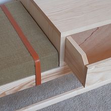 Mueble de entrada Evans. Un projet de Artisanat, Design , et Fabrication de mobilier de Taller Piccolo - 07.04.2022