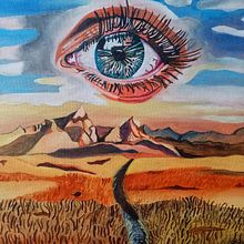 Mi Proyecto del curso: Pintura al óleo: crea paisajes surrealistas. Un proyecto de Bellas Artes, Pintura y Pintura al óleo de Beatriz Lopez Lopez - 07.04.2022