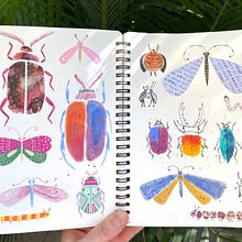 My project for course: Illustration Techniques to Unlock your Creativity. Design, Traditional illustration, Fine Arts, Painting, Creativit, Creating with Kids, and Sketchbook project by Yuliia Bahniuk - 04.03.2022