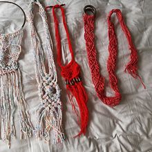 Mi Proyecto del curso: Joyería en macramé Ein Projekt aus dem Bereich H, werk, Schmuckdesign, Weben, Makramee und Textildesign von Giomar Duque Restrepo - 07.04.2022