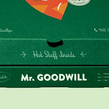 Mr. Goodwill. Un progetto di Design, Packaging, Br, ing, Br, identit, Br, Strateg e Graphic design di Lua Cieza - 07.04.2022