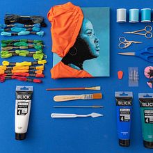 My project for course: Realistic Embroidered Portraiture: Tell Stories with Color. Embroider, and Textile Design project by Nneka Jones - 04.07.2022