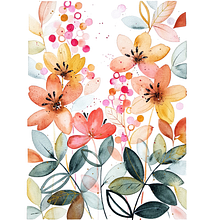 Mon projet du cours : Aquarelle florale créative : renouez avec la nature Ein Projekt aus dem Bereich Traditionelle Illustration, Malerei, Aquarellmalerei und Botanische Illustration von les_fantaisies_daly - 02.04.2022
