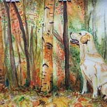 My project for course: Atmospheric Landscapes in Watercolor Lab in Autumn Woods Ein Projekt aus dem Bereich Malerei, Aquarellmalerei und Bildende Künste von pronker_therover - 07.04.2022