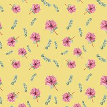 Meu projeto do curso: Aquarela botânica para estampados. Projekt z dziedziny Trad, c, jna ilustracja, Pattern design, Malowanie akwarelą, R i sunek botaniczn użytkownika Andrea Nascimento - 08.04.2022