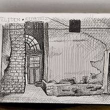 Mi Proyecto del curso: Diario ilustrado: llena tu sketchbook de vivencias Ein Projekt aus dem Bereich Traditionelle Illustration, Skizzenentwurf, Zeichnung, Sketchbook und Illustration mit Tinte von Luciana Circular - 04.04.2022