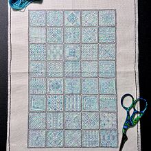 My project for course: Introduction to Blackwork Embroidery. Un progetto di Ricamo e Textile Design di Martha Morales Hernandez - 08.04.2022