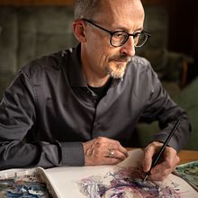Mein Kursprojekt: Künstlerisches fotografisches Selbstporträt. Un projet de Photographie, Photographie de portrait, Photographie artistique, Autoportrait photographique , et Photographie intérieure de Christoph Speck - 08.04.2022