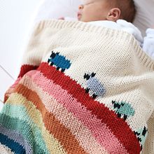 baby rainbow blanket. Un projet de Artisanat de Morgane Mathieu - 08.04.2022