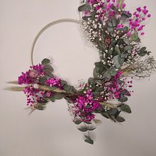 Il mio progetto del corso: Creazione di una ghirlanda con fiori secchi. Design, Interior Design, L, scape Architecture, DIY, Floral, Plant Design, and Textile Design project by oro_alessia - 04.08.2022