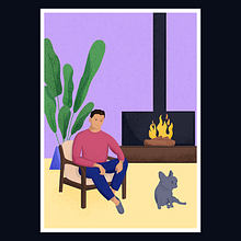 My project for course: Colorful Digital Illustration in Procreate. Traditional illustration, Drawing, Digital Illustration, and Digital Drawing project by Kate Fedorenko - 04.01.2022