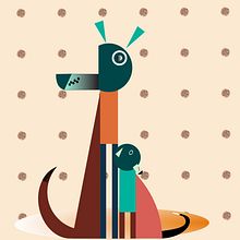My project for course: Digital Illustration with Geometric Shapes for Beginners. Traditional illustration, Vector Illustration, and Digital Illustration project by Veronica Lam - 04.08.2022