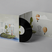 “Takk” -  Vinyl project . Een project van  Br, ing en identiteit, Grafisch ontwerp, Packaging, Productontwerp, Traditionele illustratie,  Ontwerp y  Muziek van Corinne Cirulli - 08.04.2022