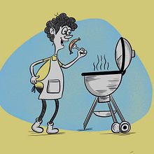 Mon projet du cours : Conception de personnages cartoon avec Procreate Ein Projekt aus dem Bereich Traditionelle Illustration, Design von Figuren und Digitale Illustration von Sandy - 08.04.2022