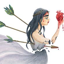 Broken. Traditional illustration project by Tamara Baz - 04.08.2022