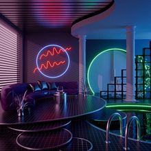 My project for course: 3D Interior Visualizations: Design Retro Spaces in Cinema 4D. Un projet de 3D, Modélisation 3D , et Architecture numérique de Emre Kaan Bahçeci - 07.04.2022