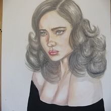 Mi Proyecto del curso: Retrato en acuarela a partir de una fotografía. Traditional illustration, Watercolor Painting, and Portrait Drawing project by Luis SAENZ - 04.08.2022
