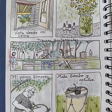 Mi primer diario ilustrado. Traditional illustration project by Alicia Carreño - 04.08.2022