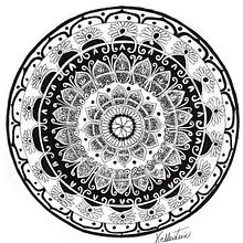 Mon projet du cours : L'art de dessiner des mandalas : créez des motifs géométriques. Drawing & Ink Illustration project by Francine Calestagne - 04.08.2022