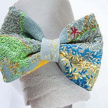Il mio progetto del corso: Design di indumenti artigianali da zero, un papillon. Arts, Crafts, Fashion Design, Embroider, Sewing, DIY, Patternmaking, and Dressmaking project by danielacresci - 04.09.2022