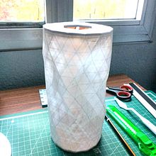Mi Proyecto del curso: Moldes geométricos hechos a mano: diseña objetos facetados. Un progetto di Design, Design di accessori, Artigianato, Belle arti, Interior design, Interior Design, Interior Design e DIY di Percy Arana - 09.04.2022
