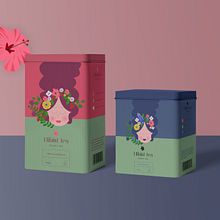 Hibis tea marca de té de flores . Design, Vector Illustration, Packaging, Br, ing & Identit project by Paolita Frías - 04.08.2022