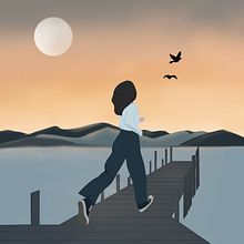 My project for course: Creative Composition for Illustration with Procreate. Traditional illustration, Creativit, Digital Illustration, and Digital Drawing project by Viktoria Zhulego - 04.09.2022