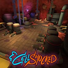 Cell shocked: 3D environment. Un progetto di Videogiochi e Modellazione 3D di Simon Breumier - 05.04.2022