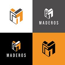 MADEROS - Imagotype. Een project van  Ontwerp, Creatieve consultanc,  Design management, Grafisch ontwerp, Productontwerp, Digitaal ontwerp y Merkstrategie van Javier Esteban Rodriguez Medina - 05.04.2022