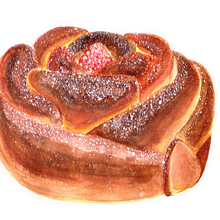 My project for course:  Flavorful Food Illustration with Watercolor . Ilustrasi tradisional, Seni Rupa, Lukisan, Dan Lukisan Cat Air proyek oleh Hadeel Aljabbab - 06.14.2023