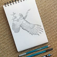 Il mio progetto del corso: Ritratto su blocco da disegno: esplora il volto umano. Un proyecto de Bocetado, Dibujo, Dibujo de Retrato, Dibujo artístico y Sketchbook de Giulia Stronati - 03.04.2022