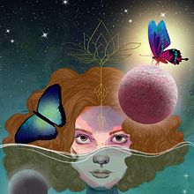 Meu projeto do curso: Técnicas de ilustração com aquarela digital- Bruna Mota. Un progetto di Illustrazione tradizionale, Illustrazione digitale, Pittura ad acquerello, Disegno di ritratti e Disegno digitale di Bruna Mota - 10.04.2022