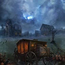 O Sussuro das Almas Perdidas. Traditional illustration, Drawing, Concept Art, Digital Drawing, Artistic Drawing, and Painting project by Diego Mattos - 04.10.2022