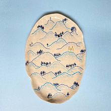 Cerâmica Bordada. Ceramics, and Embroider project by Tiago Gomes - 04.10.2022