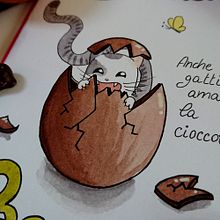 Miso greeting card. Fine Arts project by Claudia Scrive - 04.01.2022