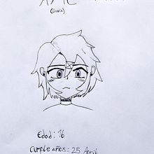 Mein Kursprojekt: Manga Charaktererstellung. Traditional illustration, Character Design, Comic, and Manga project by Alex Klein - 04.11.2022
