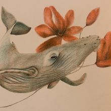 Mi Proyecto del curso: Ilustración surrealista inspirada en la naturaleza . Ilustrasi tradisional, Gambar Pensil, Menggambar, Menggambar Artistik, Ilustrasi Naturalistik, Dan Gambar Pensil Berwarna proyek oleh ilari_bra - 04.11.2022