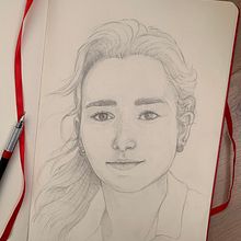 My project for course: Portrait Sketchbooking: Explore the Human Face . Membuat sketsa, Menggambar, Menggambar Potret, Menggambar Artistik, Dan Buku sketsa proyek oleh Wyanne van der Schuur - 04.10.2022