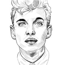 Mi Proyecto del curso: Sketchbook de retrato: explora el rostro humano. Projekt z dziedziny Sketching,  R, sunek, Portret,  R, sunek art, st, czn i Sketchbook użytkownika Ricardo Gil Gallego - 11.04.2022
